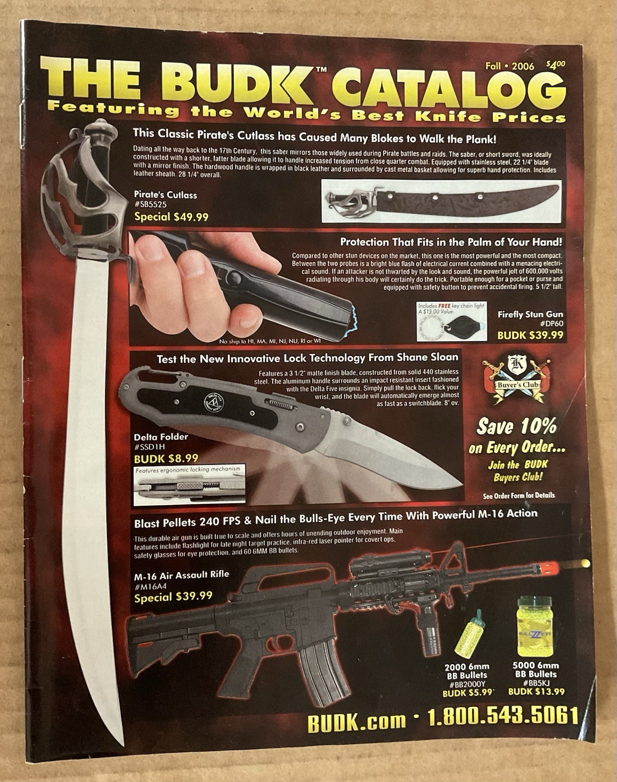 THE BUDK CATALOG (2006) BUDK Worldwide; Fall 2006 Issue; Fine