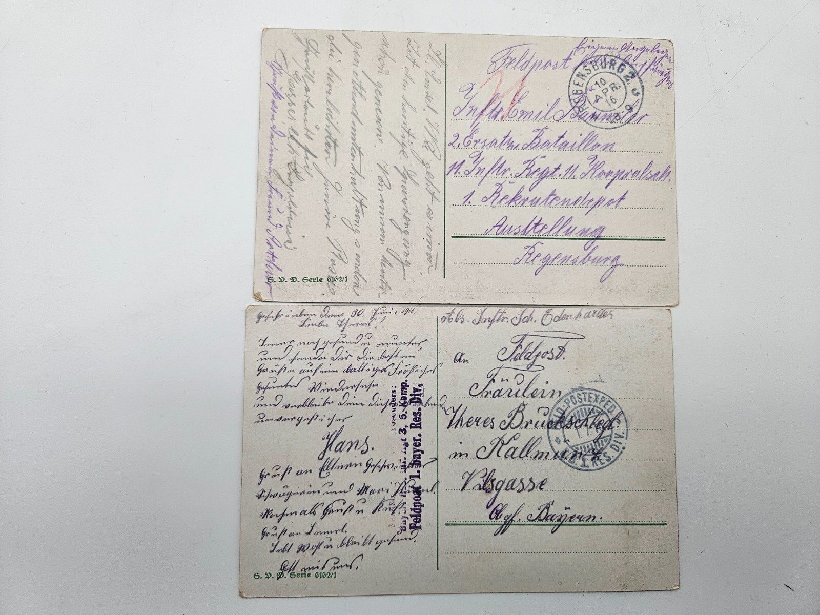 HA1987: Postcard, Liebesfrühling