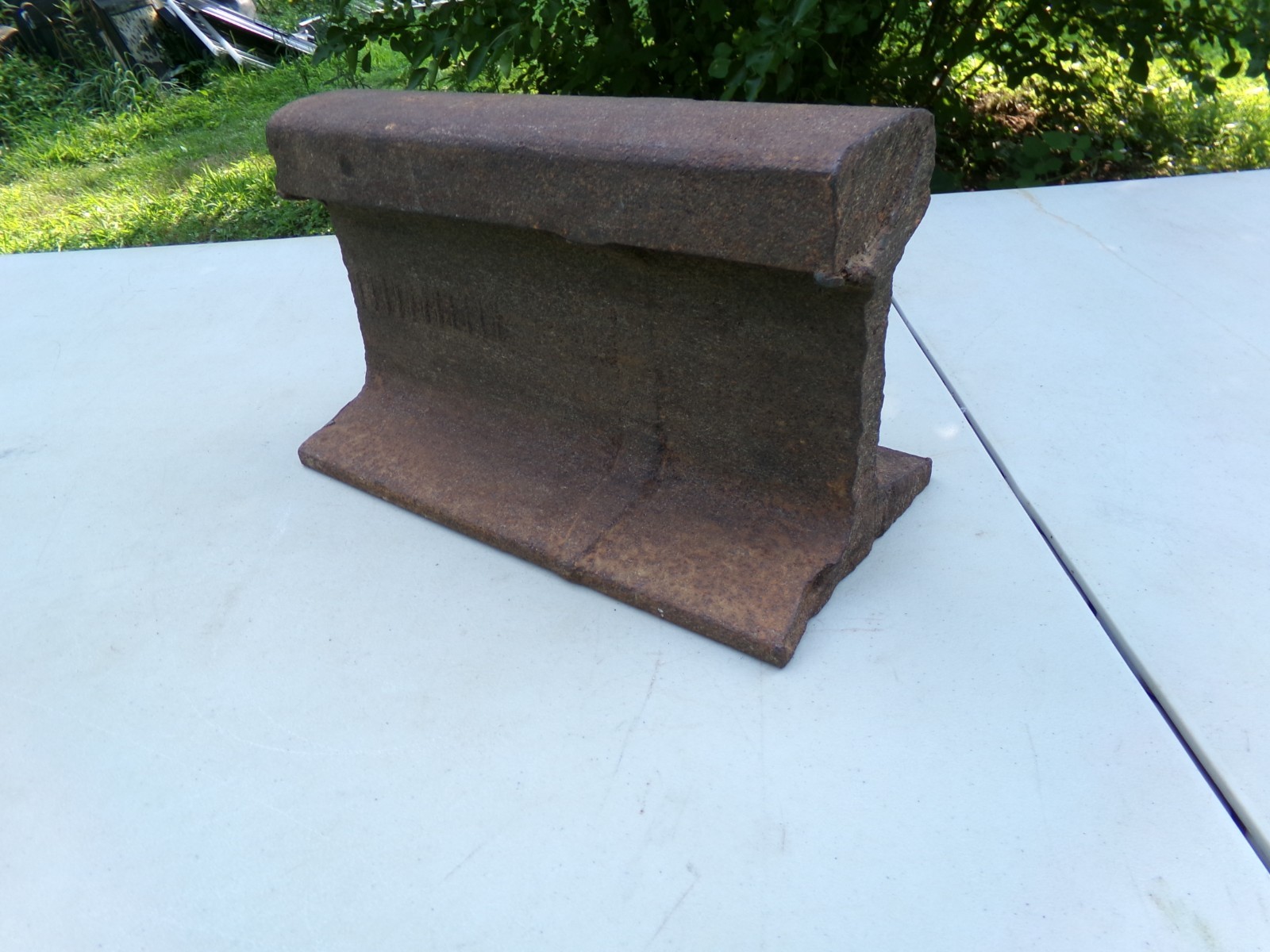 12" Railroad Train Track Anvil Blacksmith Tool 47Lbs