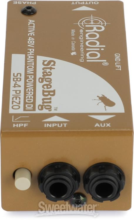 Radial StageBug SB-4 1-channel Active Instrument Direct Box