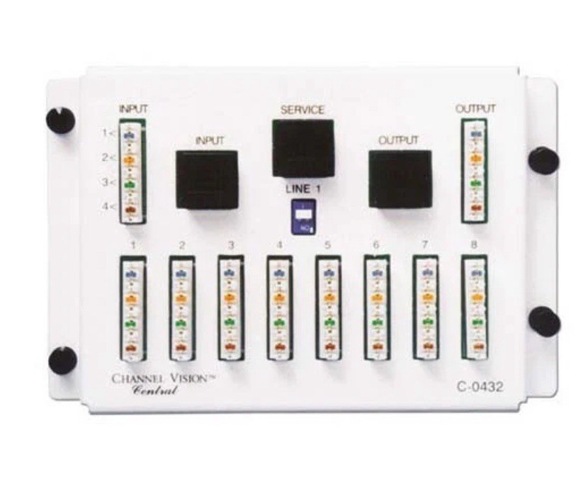NEW Channel Vision Central C-0432 Telephone Distribution Module