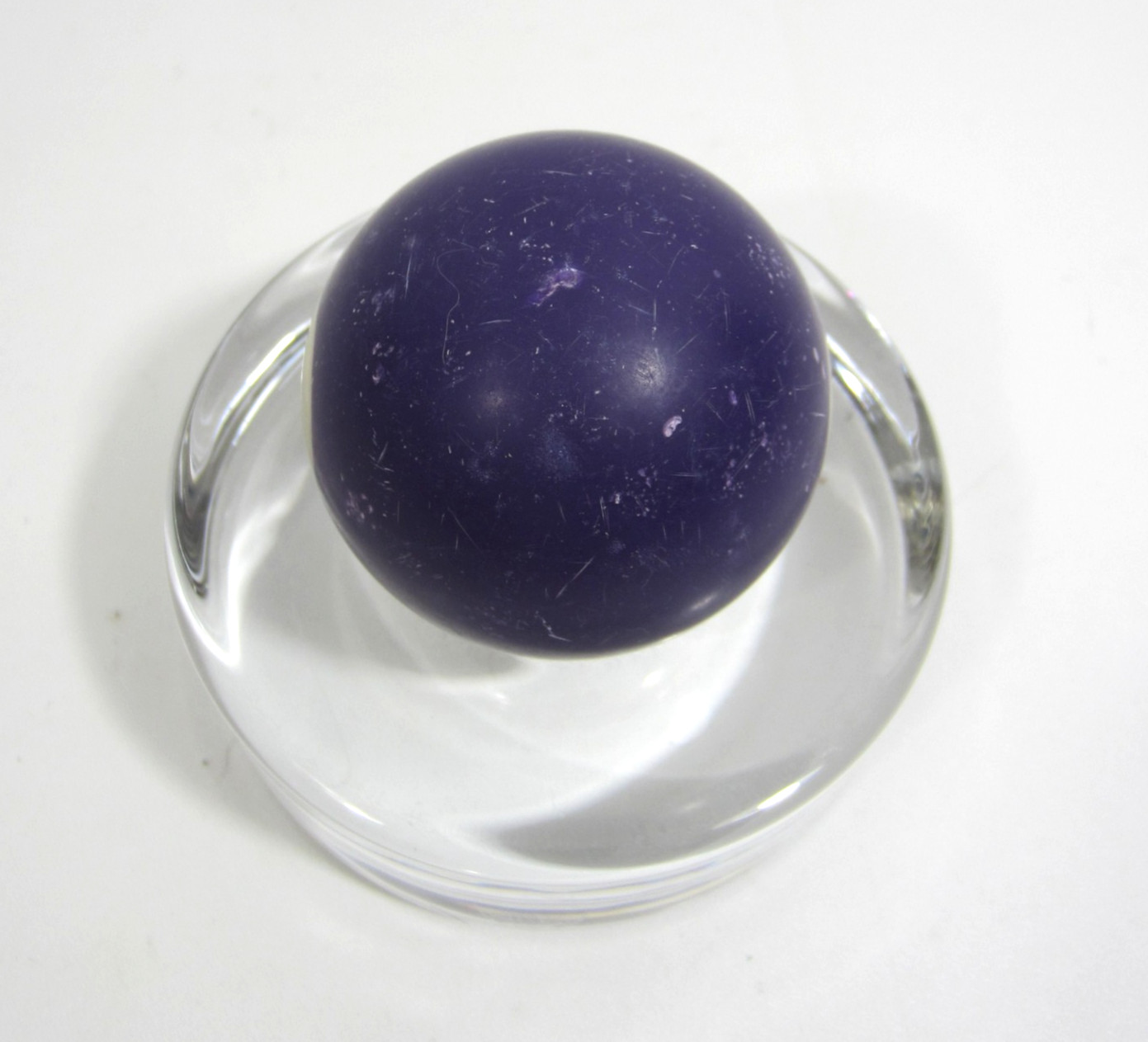 Vintage 2 1/4" Billiard Ball #4 Purple Solid Pool Replacement Lost Single