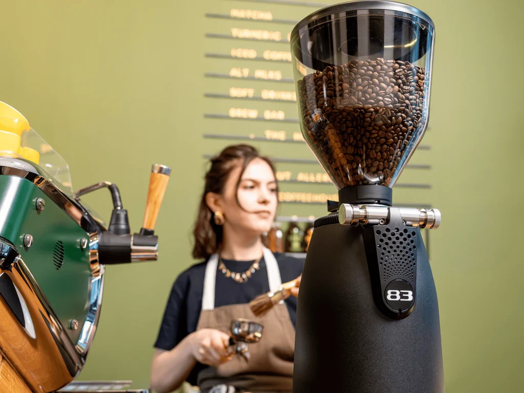 Macap Supra 83 Touch On Demand Precision Espresso Coffee Grinder 83 mm