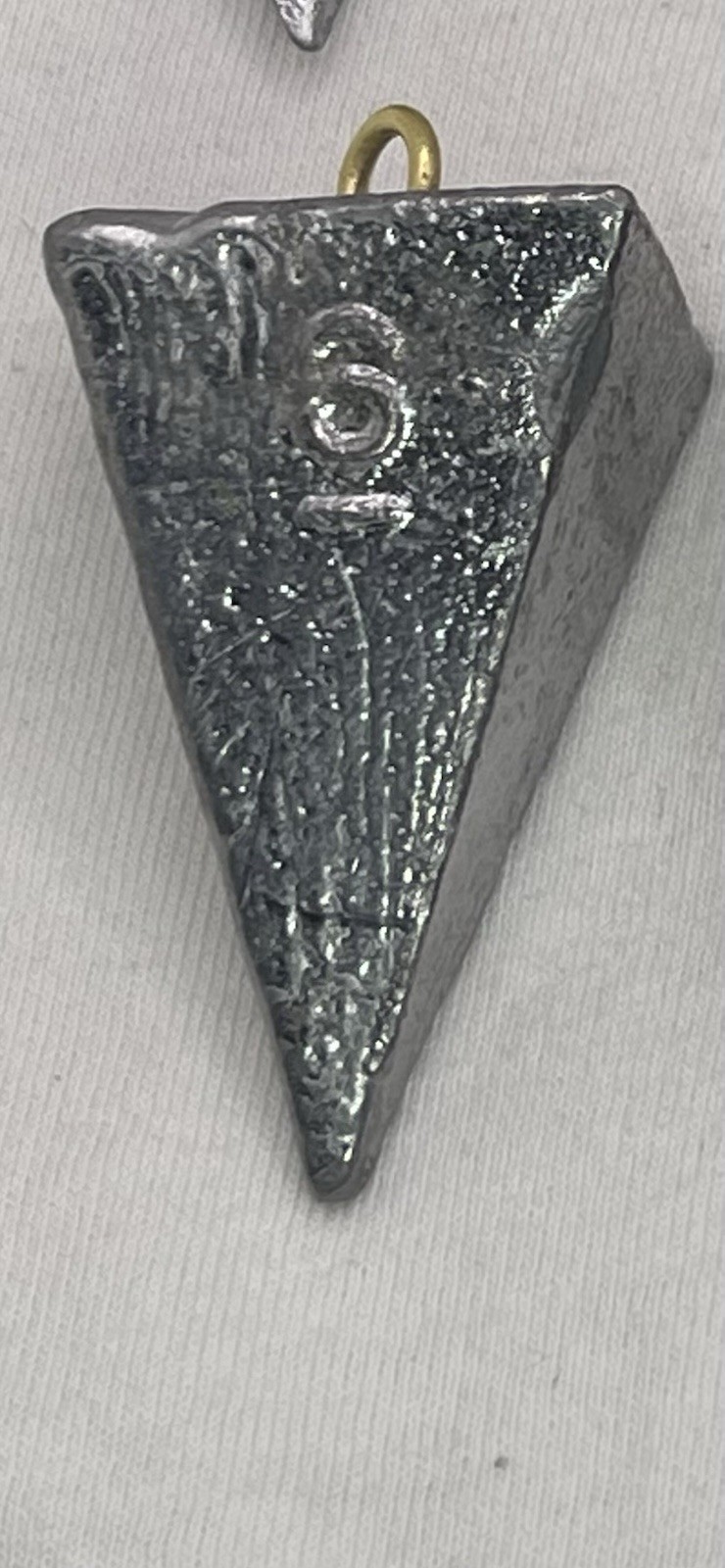 50 6 oz Pyramid Sinkers  Fishing Weights.  Top Grade Lead.  Made In The USA