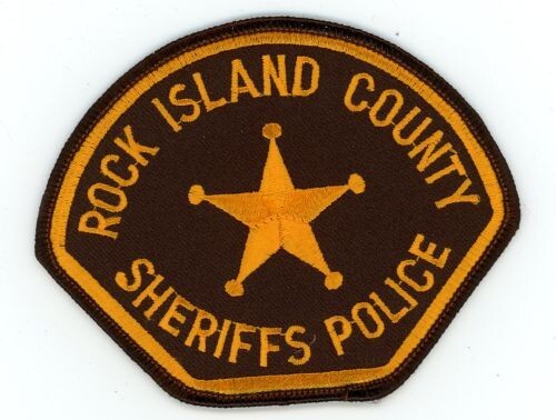 ILLINOIS IL ROCK ISLAND COUNTY SHERIFF POLICE NICE SHOULDER PATCH