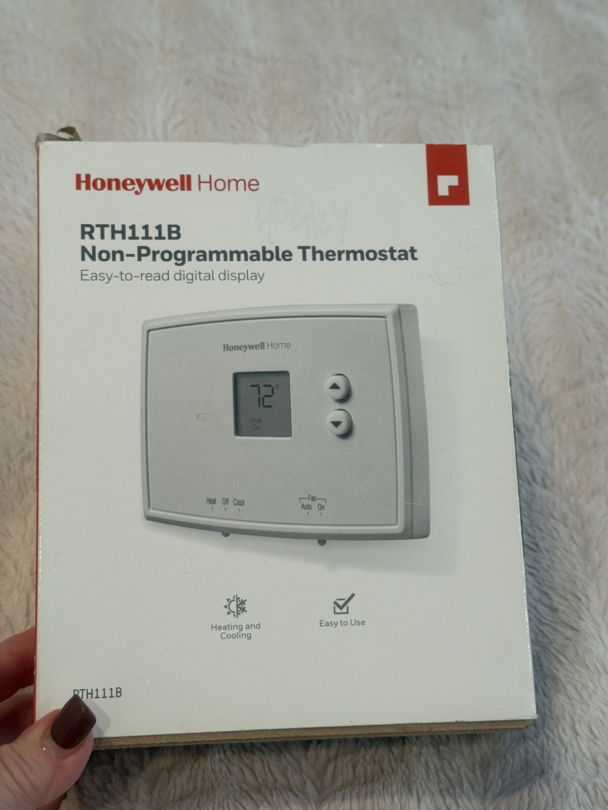 Honeywell Home Digital Non-Programmable Thermostat RTH111B1024