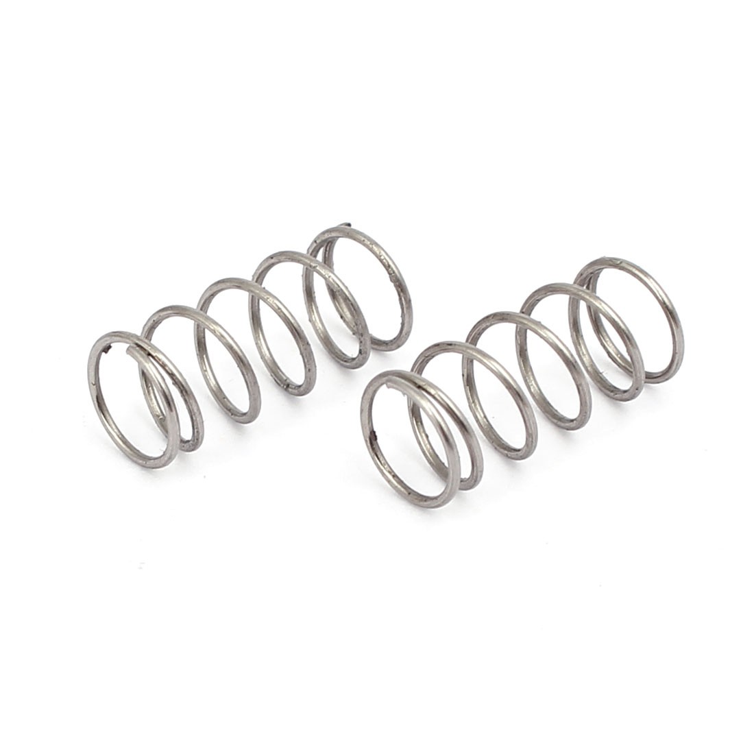0.6Mmx7mmx15mm stainless steel 304 compression silver 10pcs
