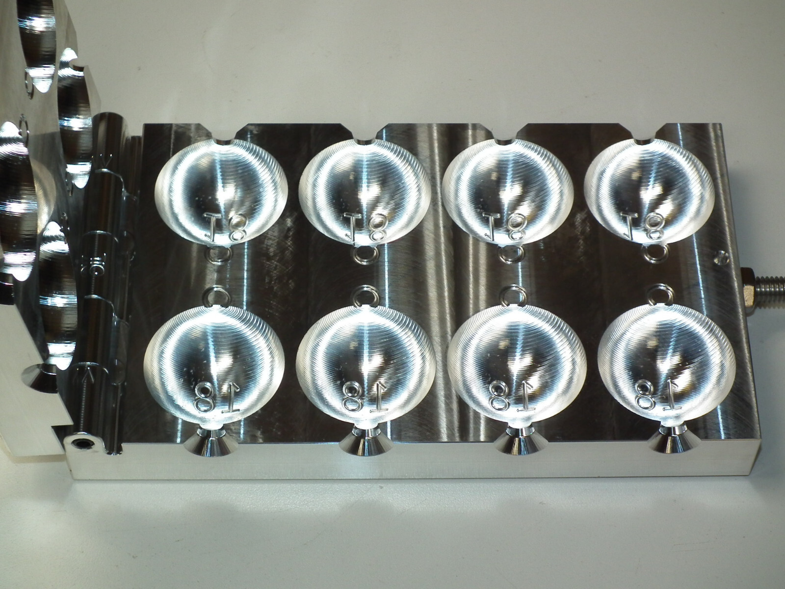 Saltwater Cannonball Sinker mold 18oz Production 8 cavity CNC Aluminum USA 3RD