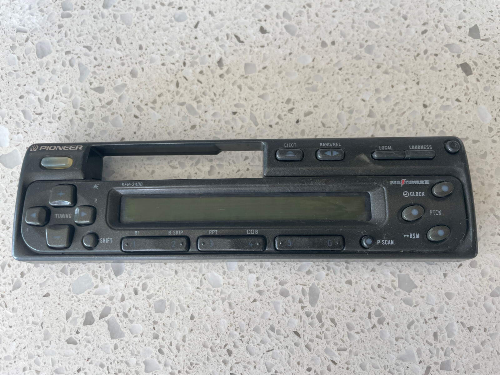 PIONEER KEH-3400  STEREO CASSETTE ONLY PIONEER KEH-3400 FACEPLATE ONLY OEM🟠