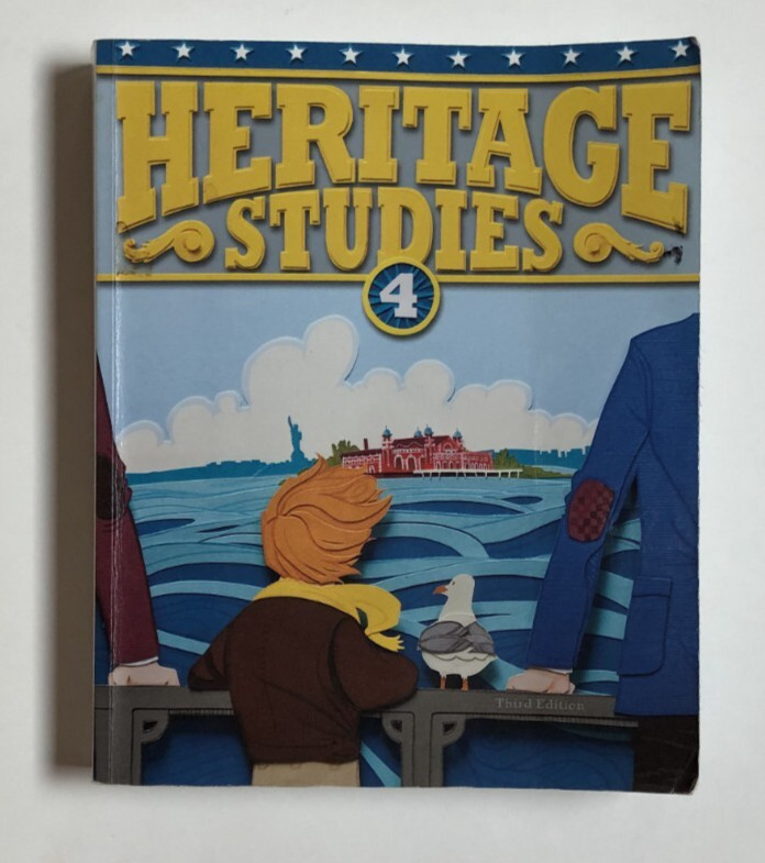 BJU Bob Jones 4th grade Heritage Studies 4 Student Text Textbook 3rd Edition