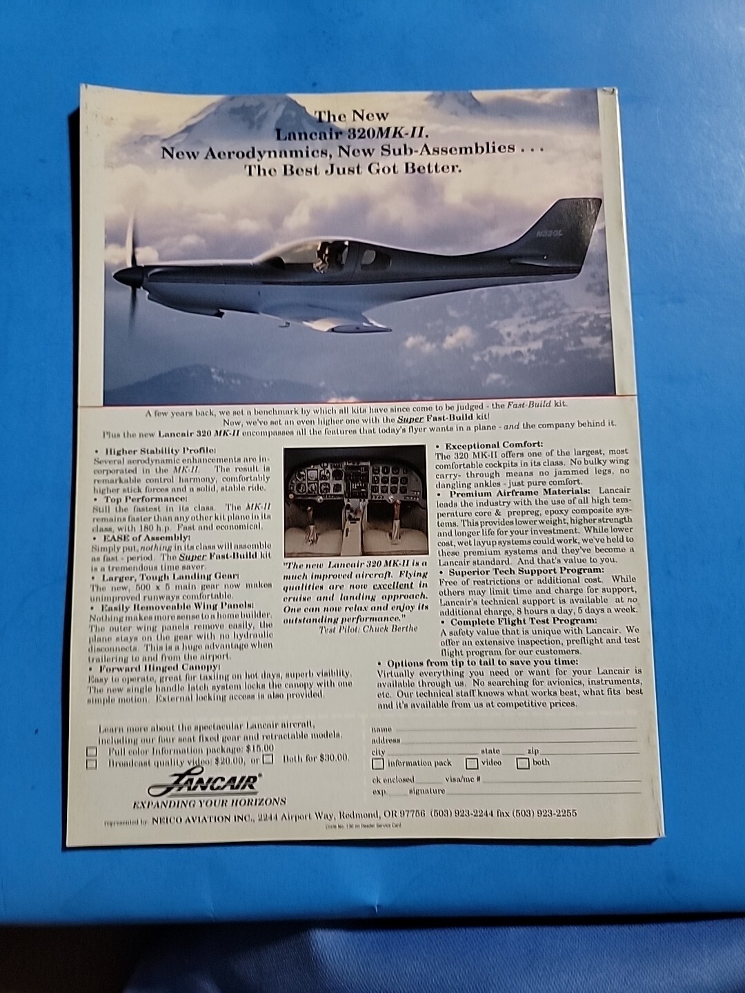 Kitplanes Magazine April 1994