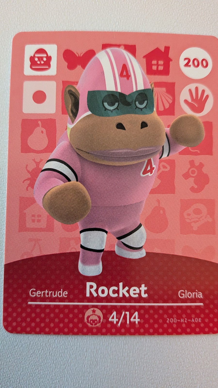 Authentic Rocket Animal Crossing Amiibo Card Series 2 #200
