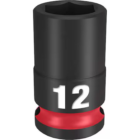 Milwaukee Tool 49-66-6136 12Mm Shockwave Impact Duty 3/8 In. Drive Standard 6