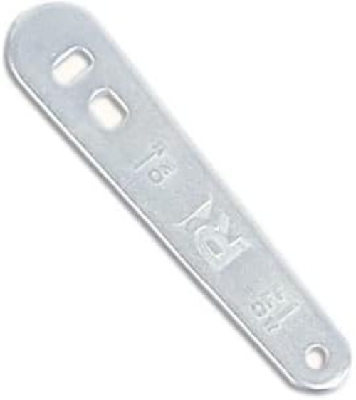 Effortless Use Metal E Wrench for Oxygen Cylinders with On/Off Arrows - 1 Pack