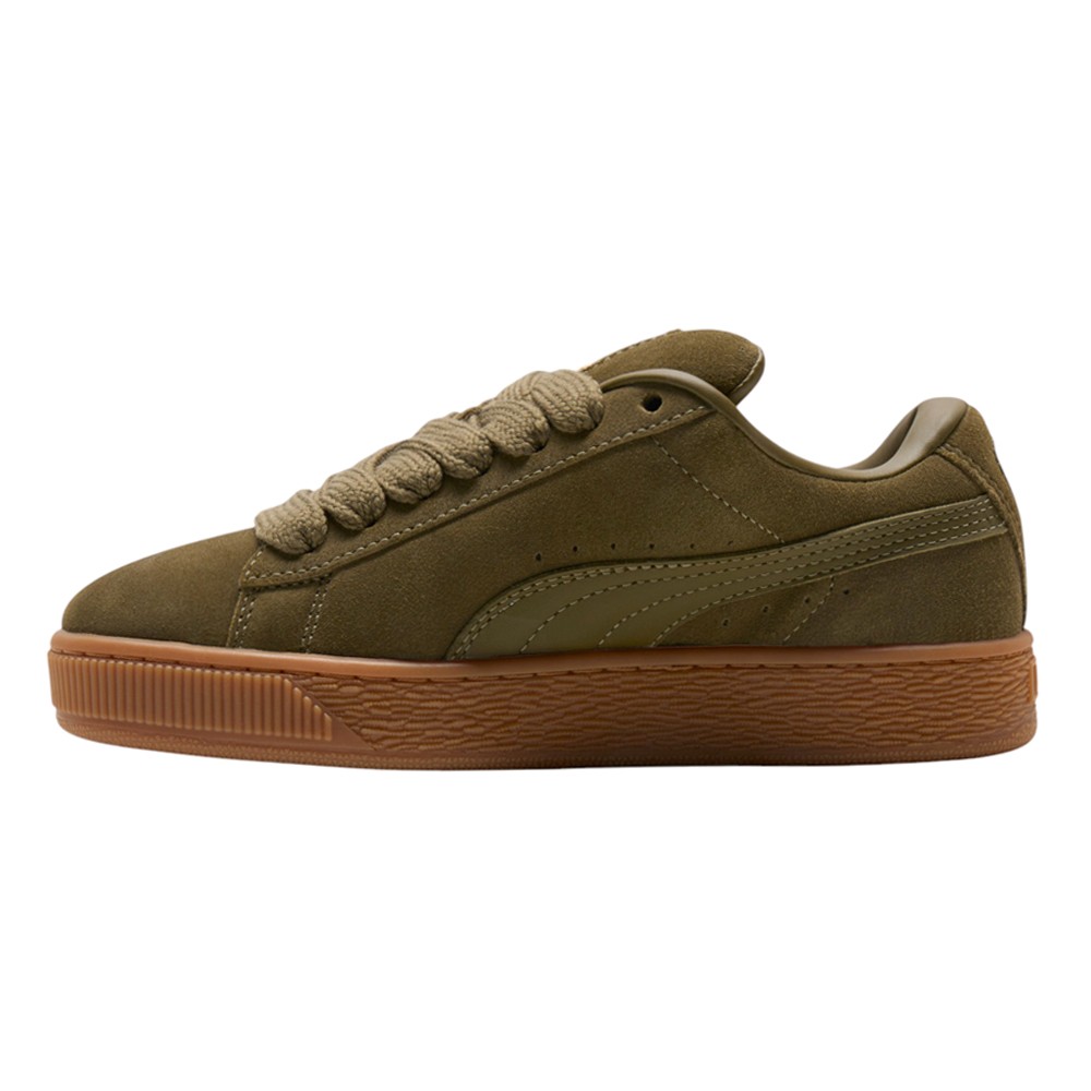 PUMA Suede Xl Lace Up  Womens Green Sneakers Casual Shoes 39764816
