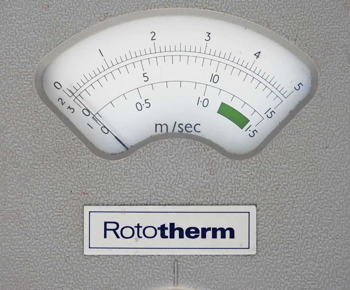 ROTOTHERM FLOMASTER ANEMOMETER WIND WEATHER SPEED TRACKET