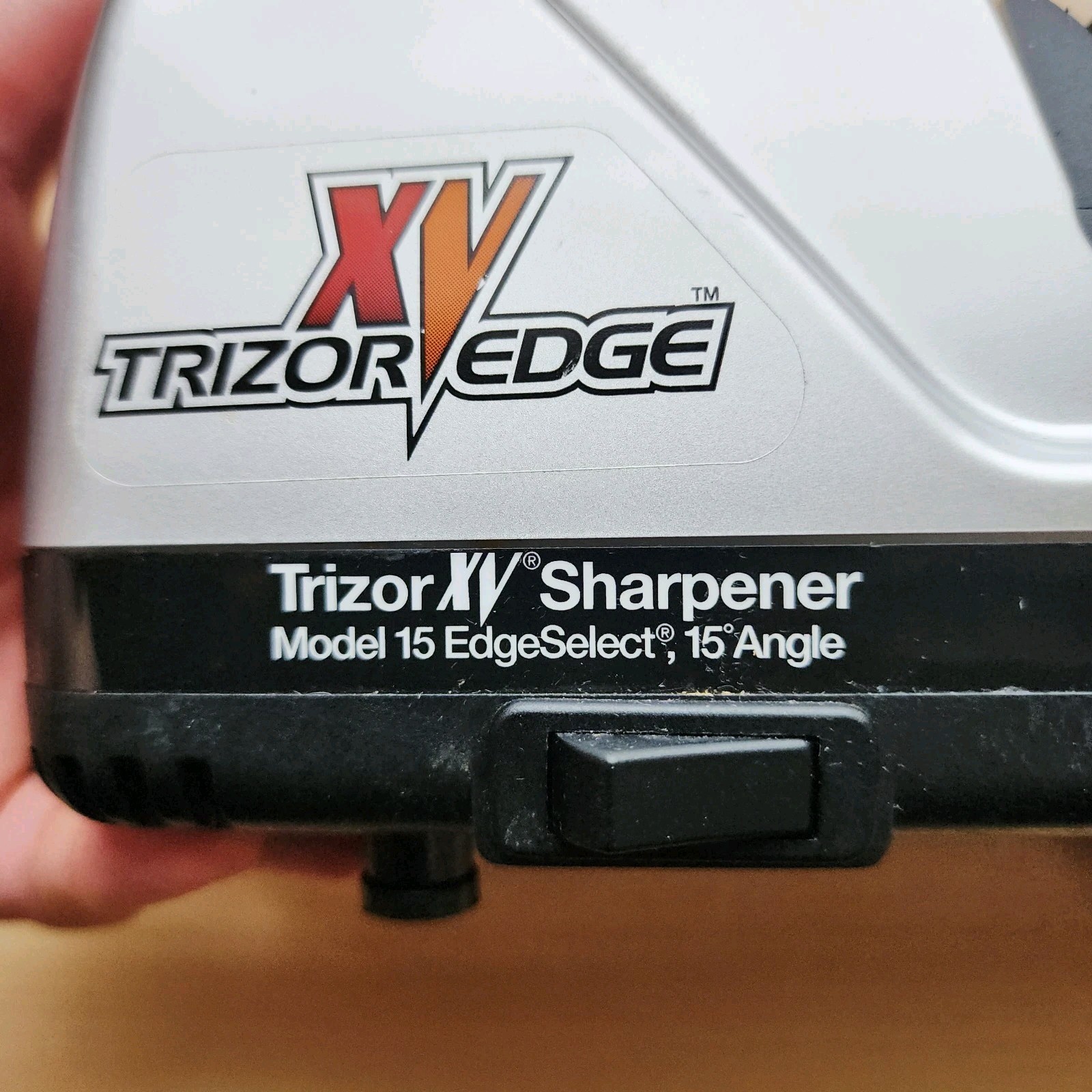 Chef's Choice Trizor XV Sharpener Electric 3 Stage Knife Sharpener Model 15