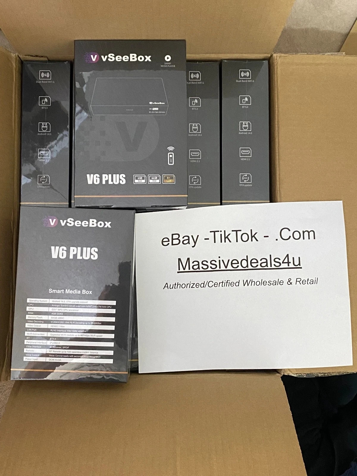 Android V6 Plus Android Media Device – Authorized Distributor Same-Day Shipping