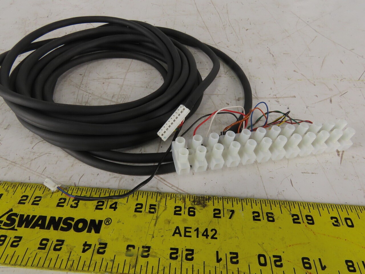 12 Conductor With Ground Terminated Intelligent Actuator Cable