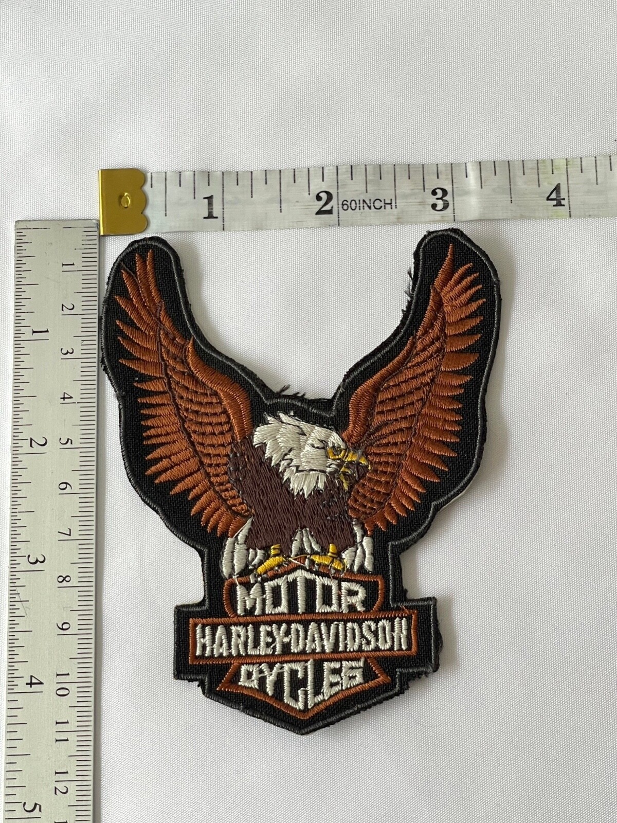 Harley Davidson Eagle Embroidered Sew On Jacket Vest Motorcycles Patch