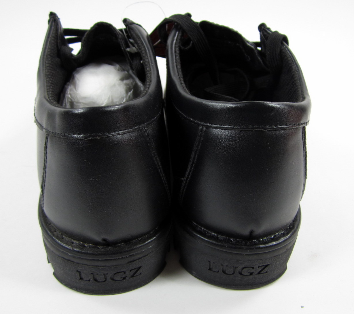 Lugz Shoes Wally Mid Classic Leather Black Boots Size 7.5