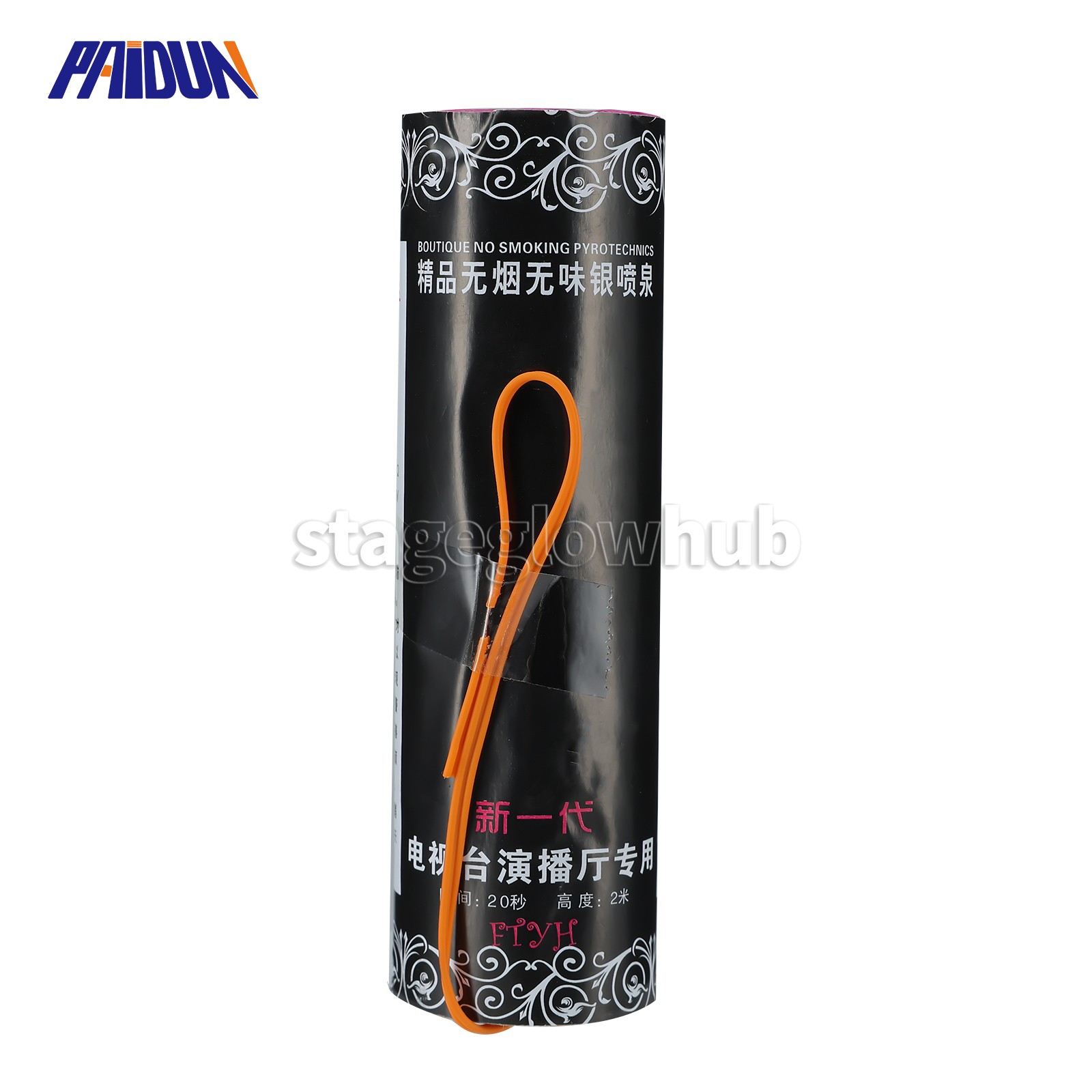PAIDUN 10/20 Roll Handheld Sparkler Cold Spark Base Set Insert Firework Effect