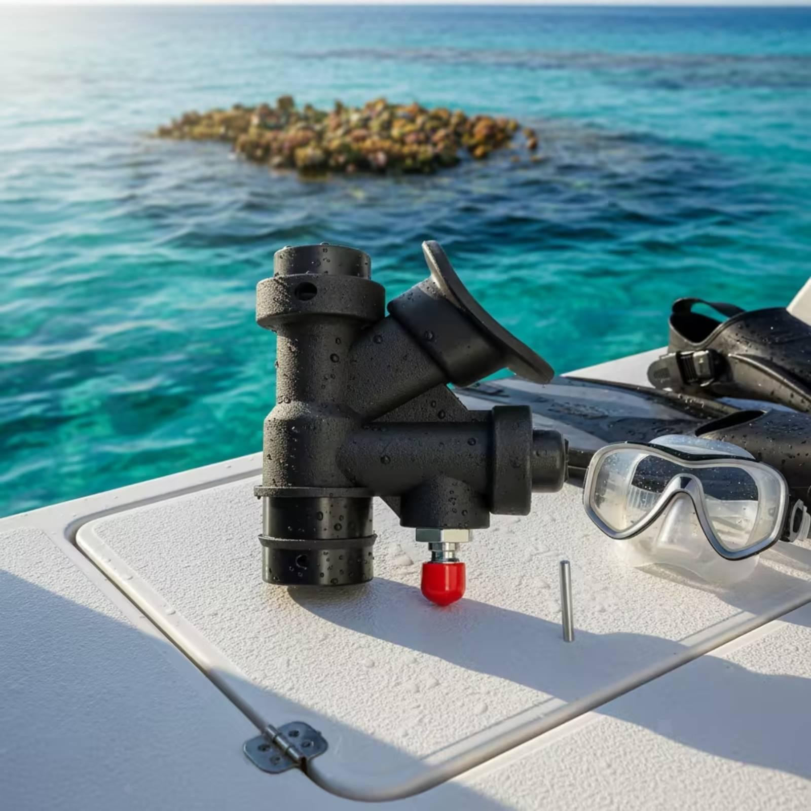 Scuba Diving Power Inflator Professional Easy to Install Compact Universal Scuba