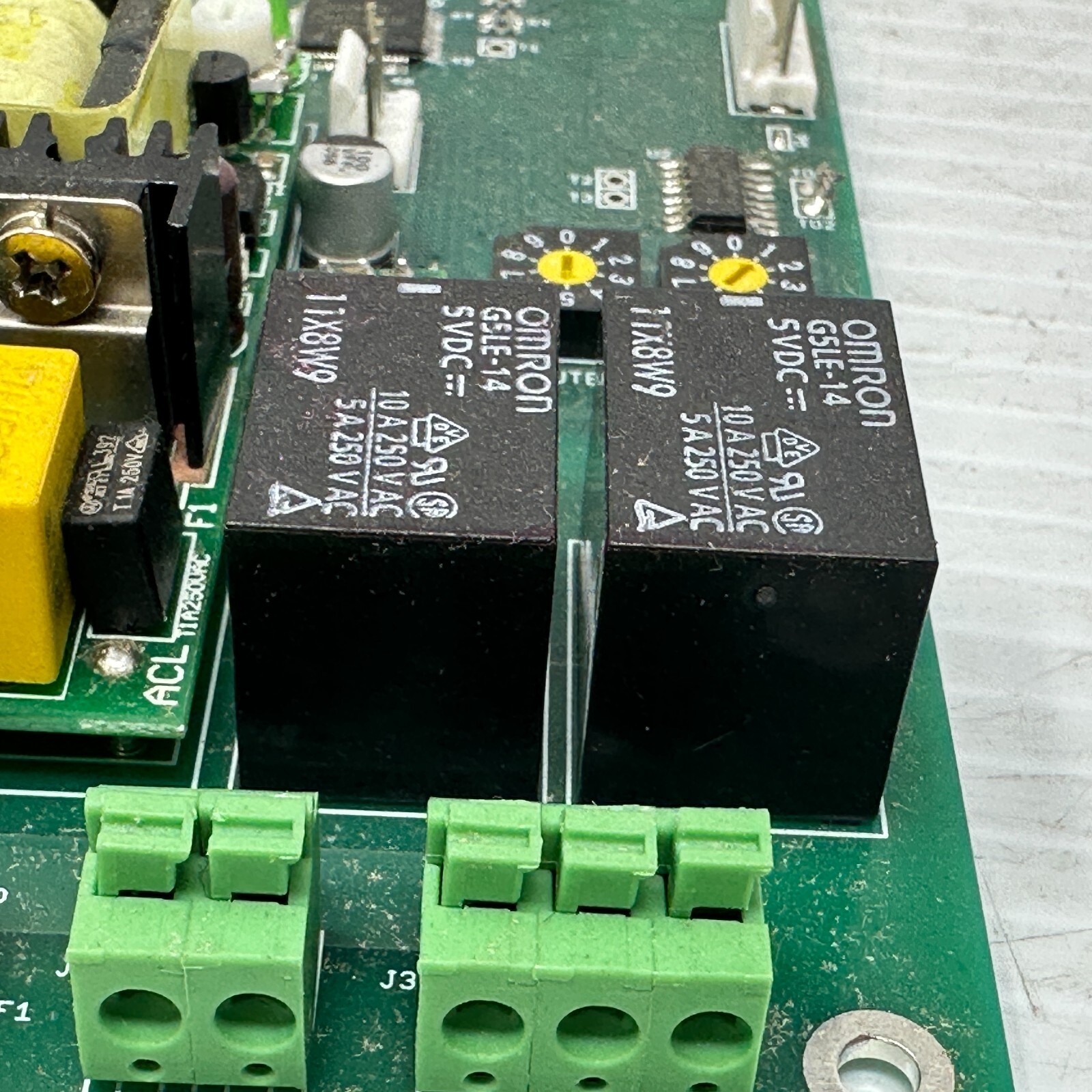 Highpoint Design 31805 Rev A Circuit Board with Omron G5LE-14