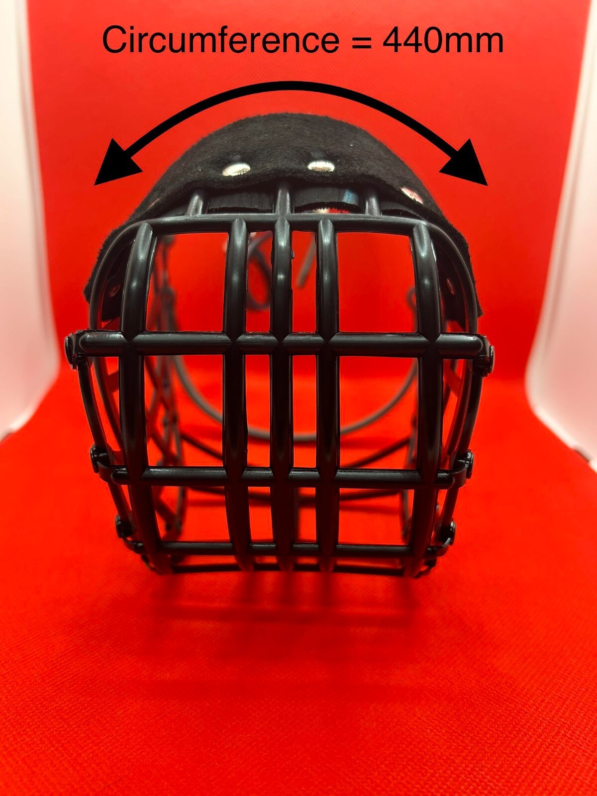 XL BULLY/ROTTWEILER LARGE DOG MUZZLE 117 LIGHT BLACK