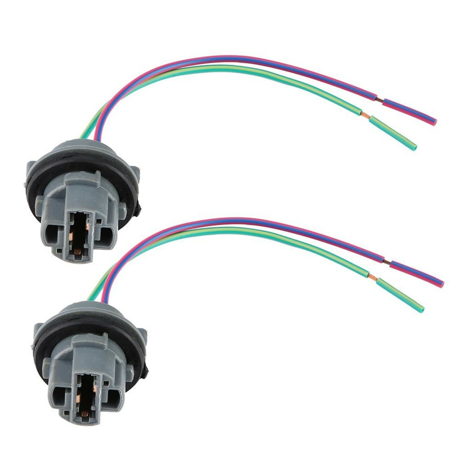 Universal Pigtail Wire Female Socket 7440 Two Harness Stop Brake Tail Replace