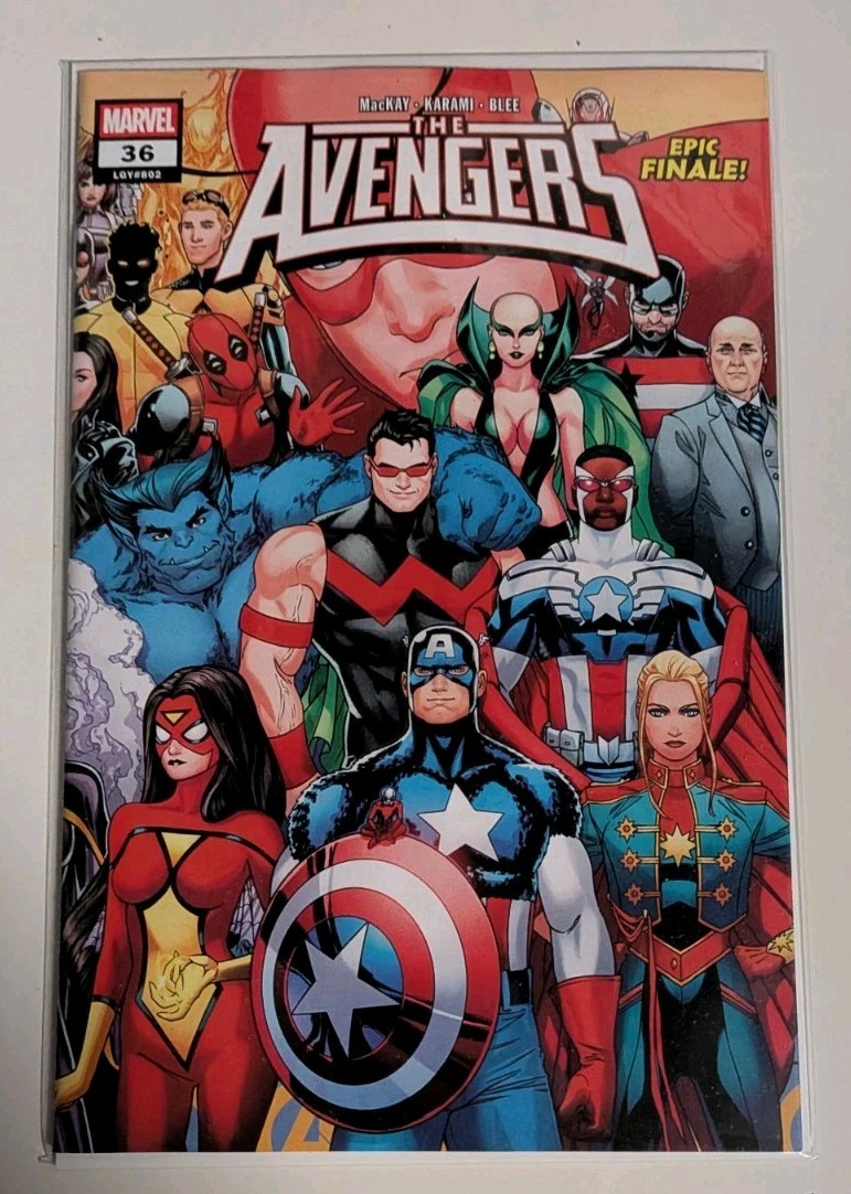 AVENGERS (2025) #31 32 33 34 35 36 NM-/VF+ COMPLETE FINAL ARC SET MARVEL COMICS