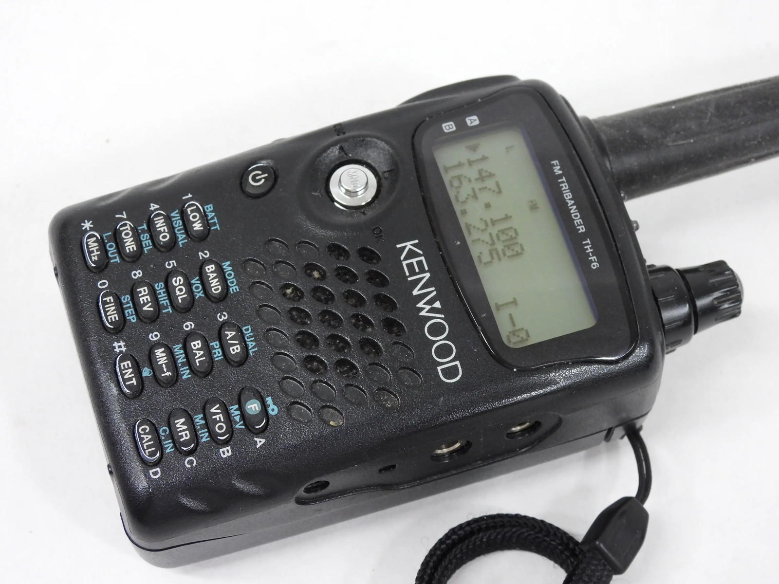 Kenwood TH-F6A Ham Radio Handheld Tribander Transceiver (US version, works well)