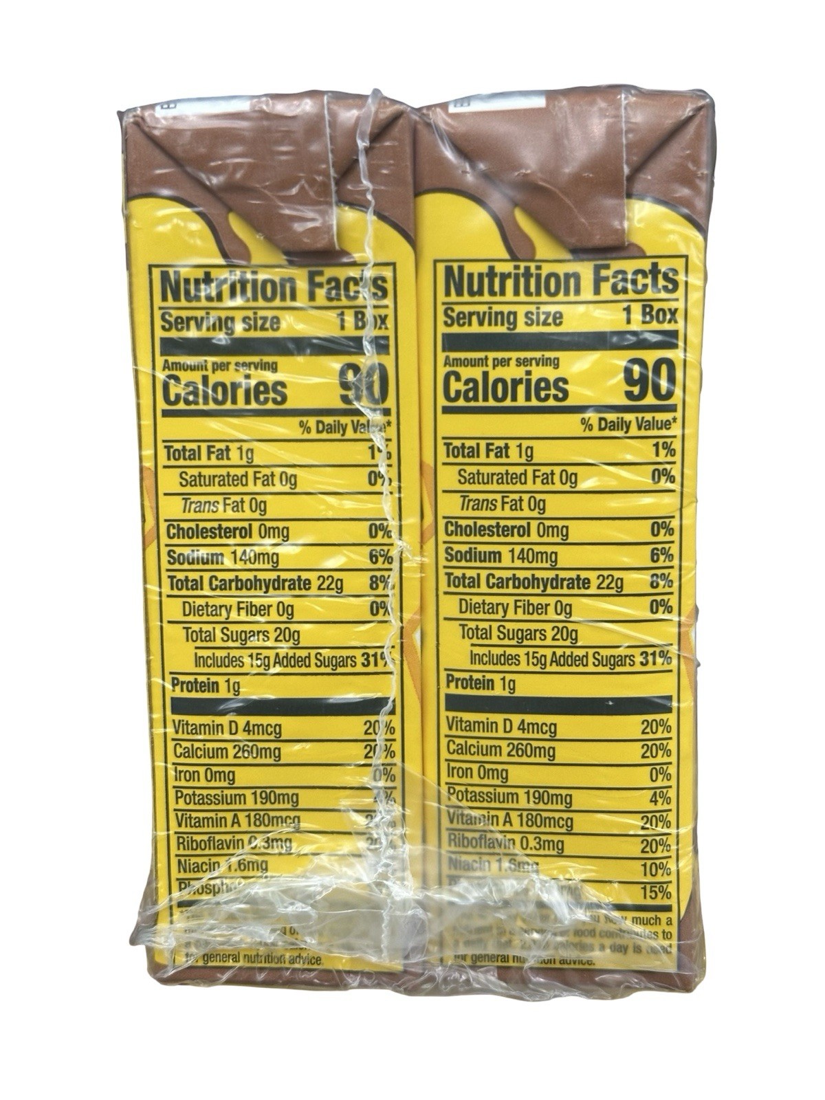 Yoohoo 8 Chocolate Drink Boxes / 6.5oz Each