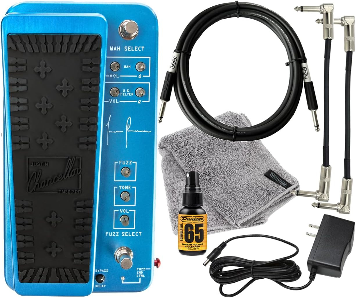 JIM DUNLOP JCT95 Justin Chancellor Cry Baby Wah, Filter, Fuzz Electric Guitar Ef