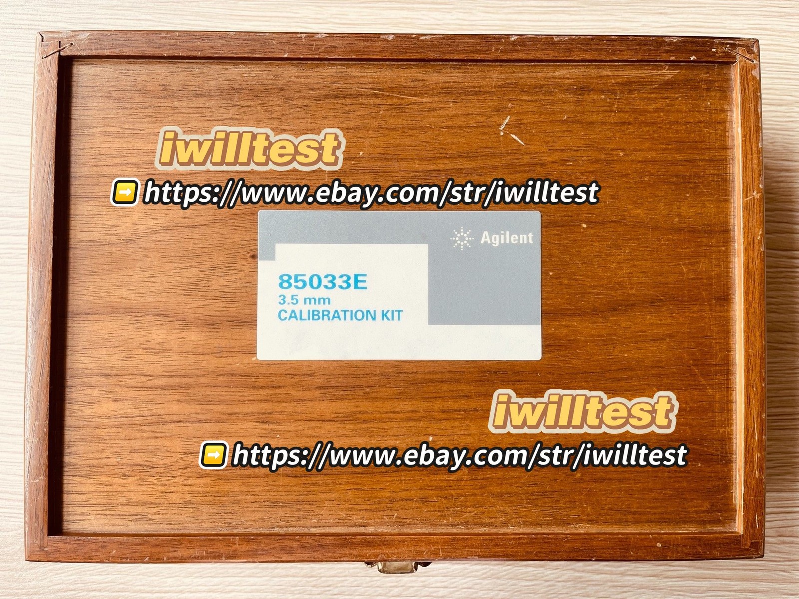 Non-original for Agilent Keysight HP85033E Female Calibration Kit 9GHz 3.5mm *IW