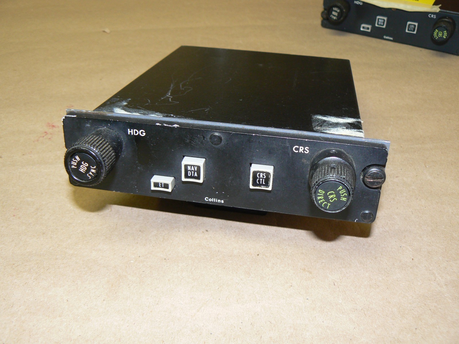 Collins Course Heading Panel CHP-86B 622-6899-001 Yellow Tag Warranty