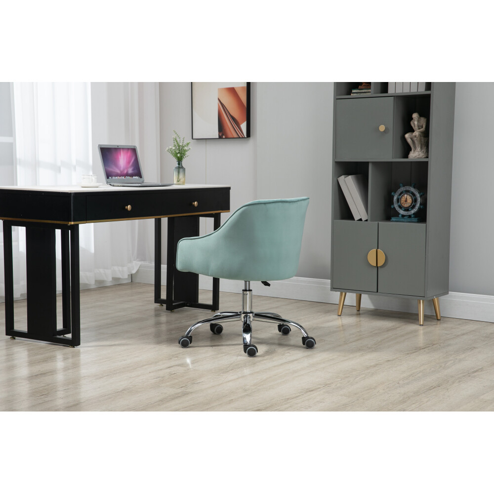 Modern Cute Computer Chair Wheels Swivel Height Adjustable Chair for Home Office