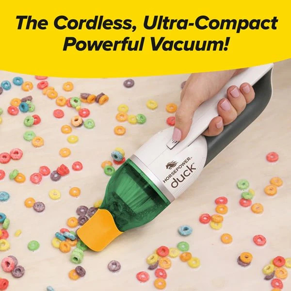 Horsepower Duck Hand-Held Cordless Vacuum