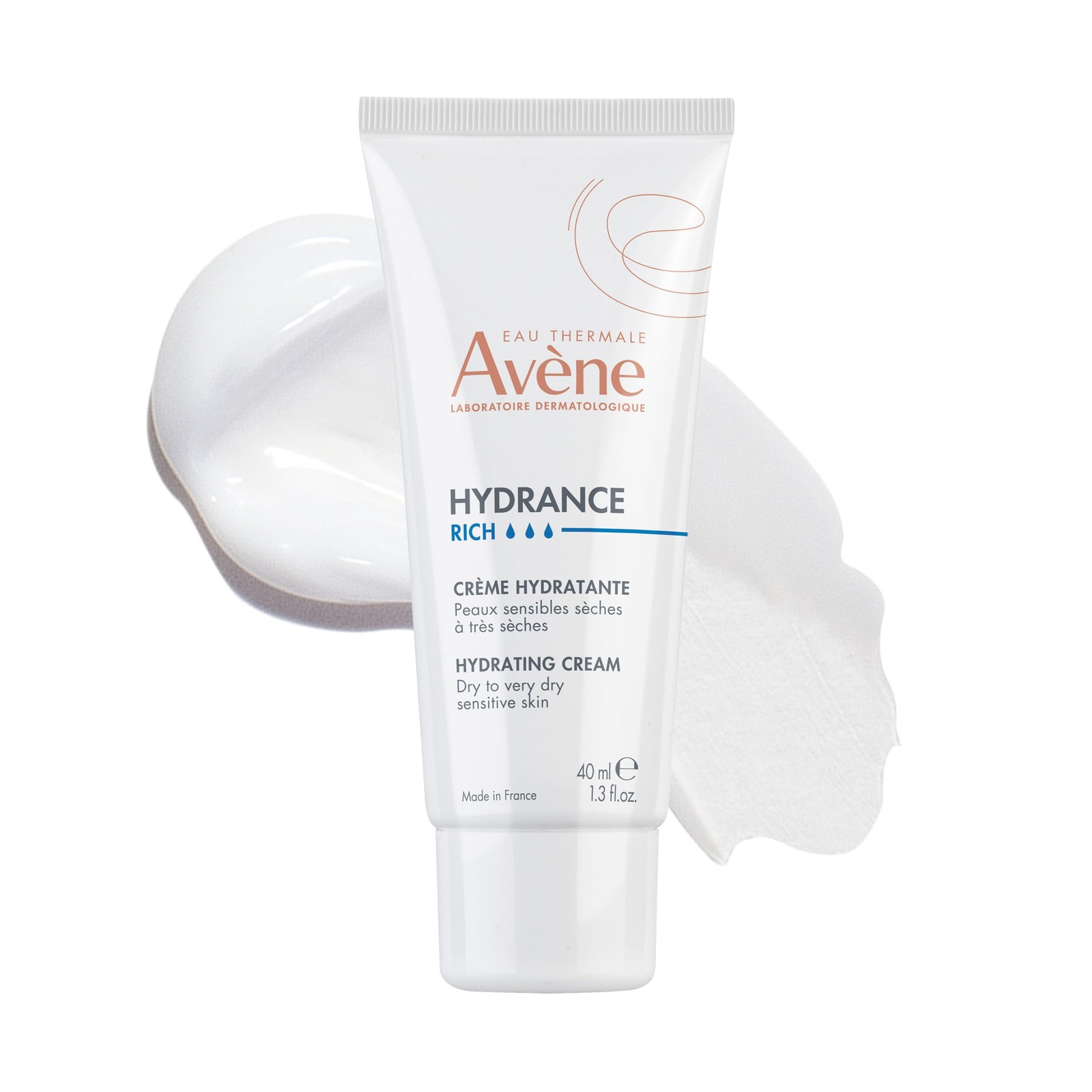 Avène Hydrance RICH Hydrating Cream, Daily Face 1.3 Ounce (Pack of 1)