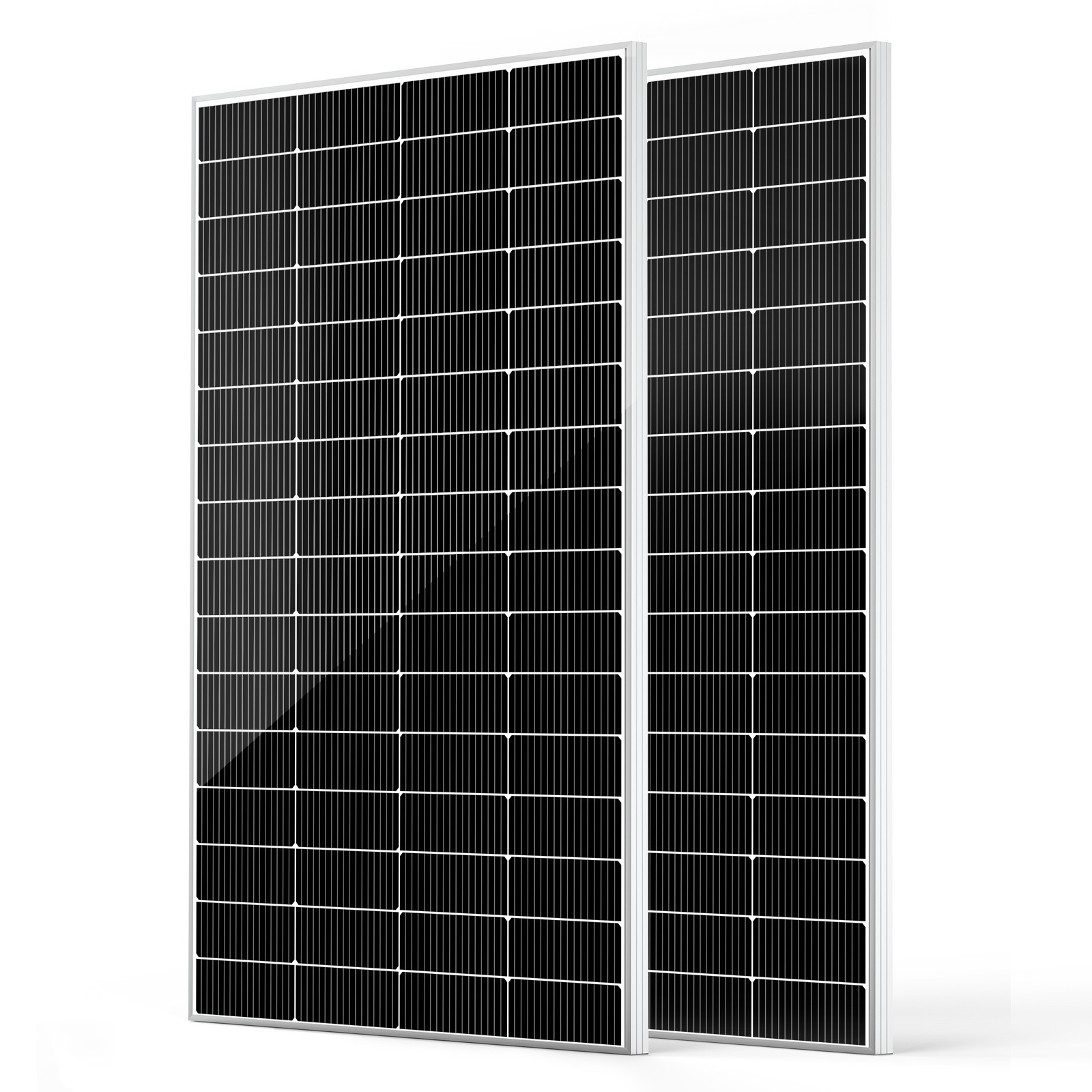 HQST N-Type 16BB 2 Packs 200W Solar Panel, Compact & Lightweight Solar Panels