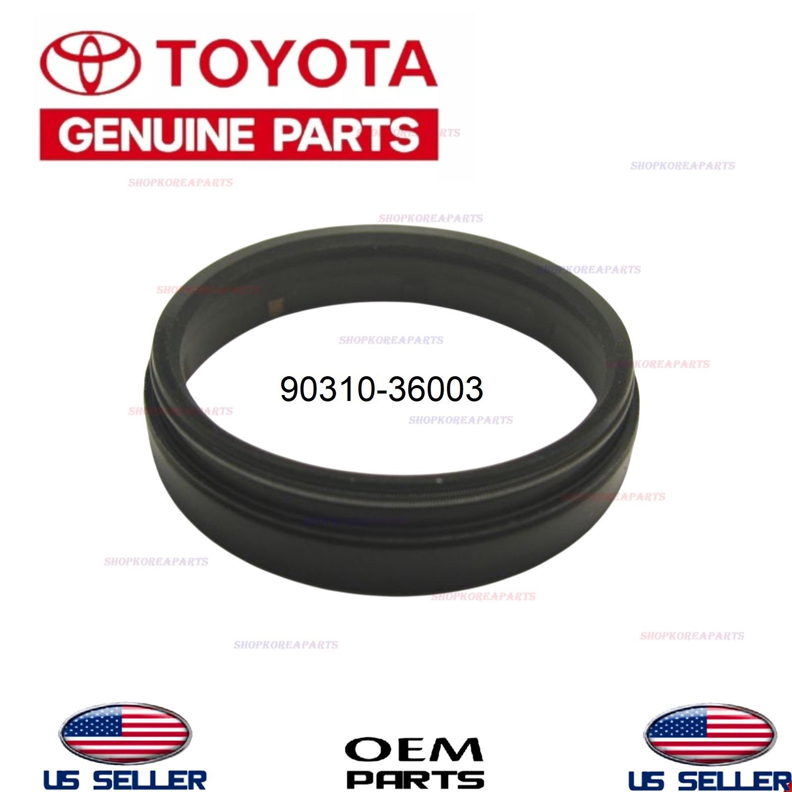 GENUINE OEM Rear Axle Shaft Seal LEFT or RIGHT 90310-36003 Toyota LAND CRUISER