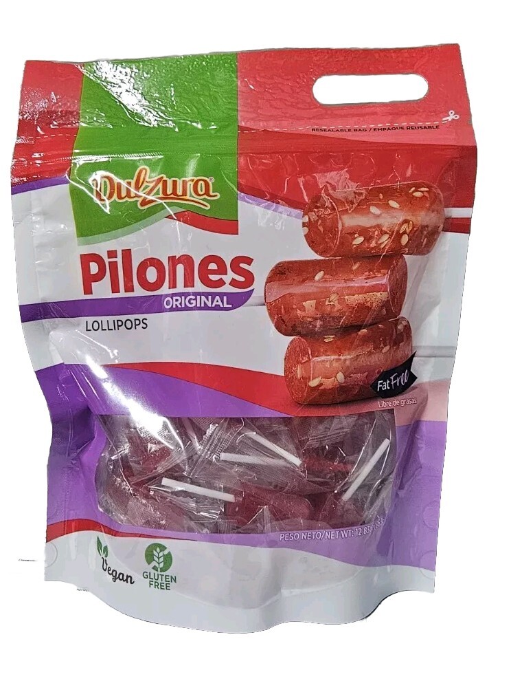 Dulzura Puerto Rican Pilones pops Family Pack 12.83 oz Gluten Free Vegan