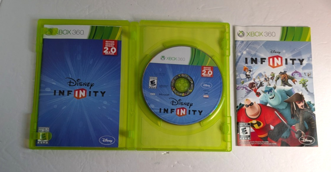 Disney Infinity Marvel & Disney Characters With Platforms & Software Lot