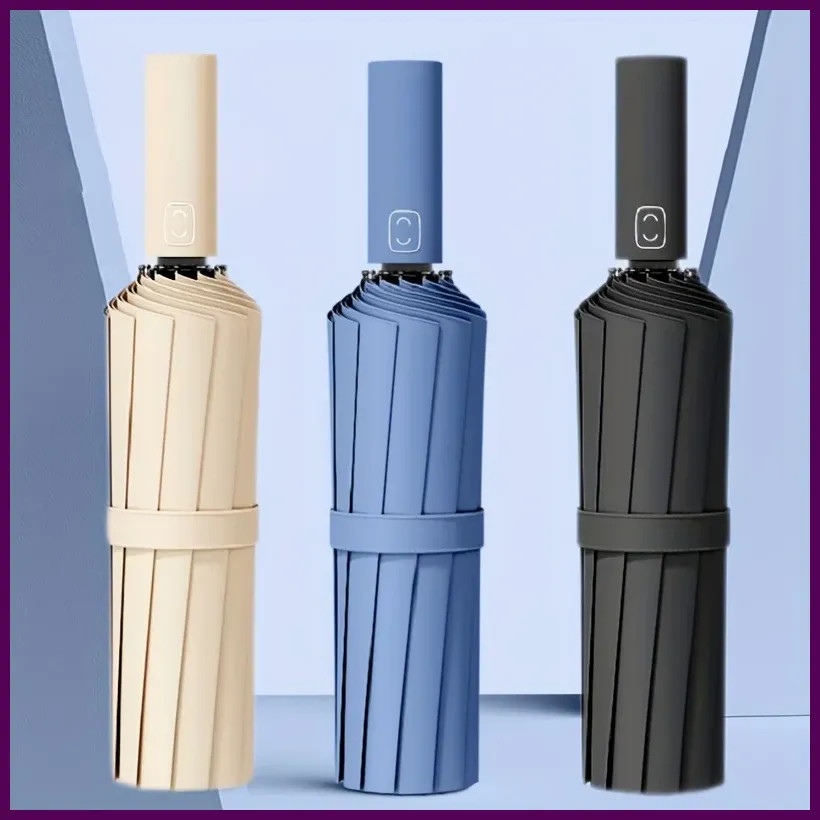 Reinforced 24-Bone Umbrella, Men's Business Strong And Durable Wind-resistant