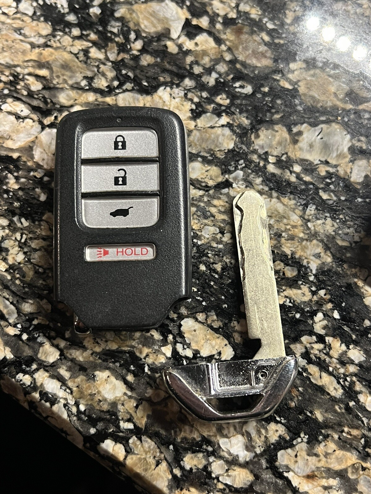 OEM 2016-2022 Honda HR-V Fit 4-Button Smart Key Fob 72147-T7S-A01 KR5V1X – Used