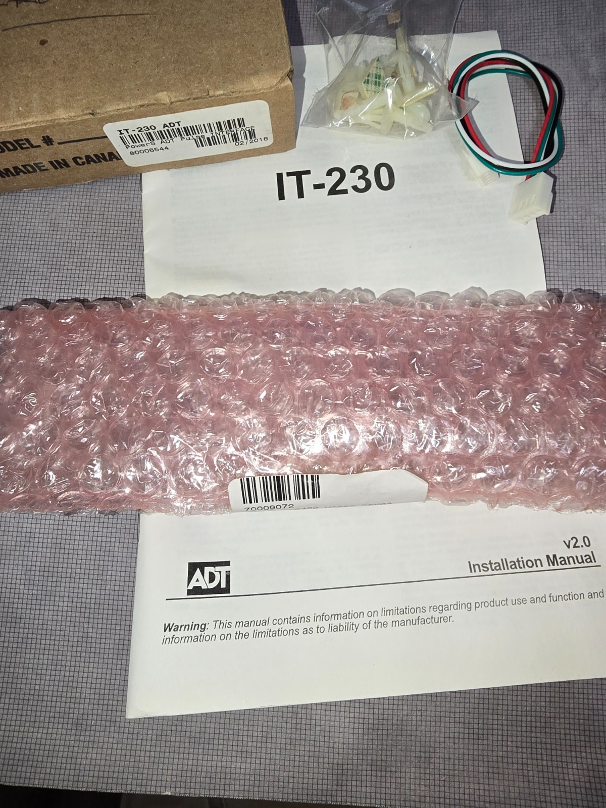 DSC IT-230 ADT Power Series Pulse Interface Module NEW!!!!