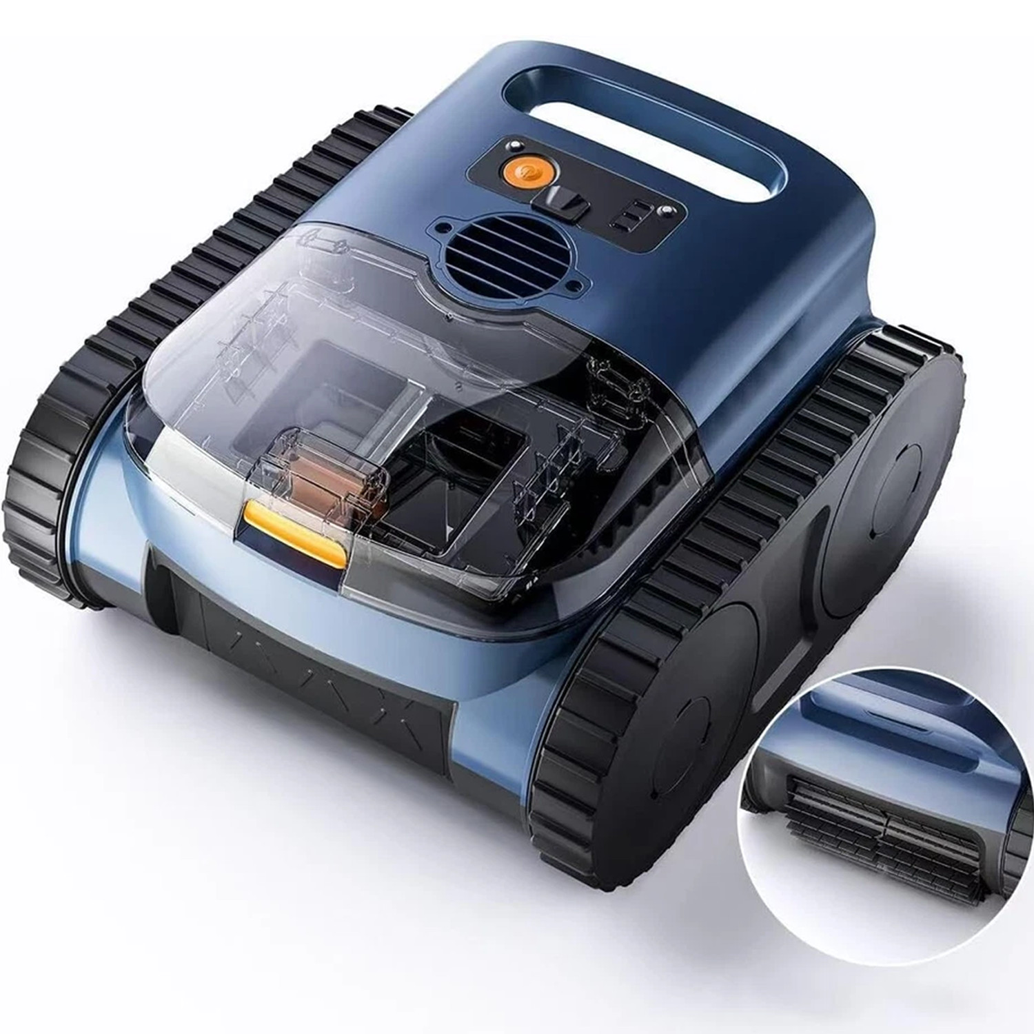 2026 Cordless Robotic Pool Cleaner, Path Planning for Above-Ground Pools