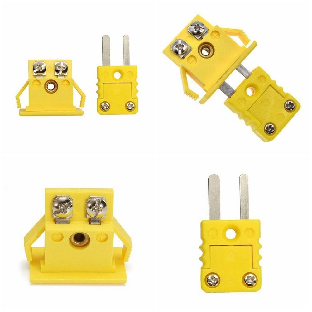 Alloy One-Set K Type,Thermocouple Miniature Socket & Panel Mount Plug-Connector