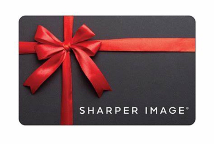 Sharper Image Gift Cards- 2 X $25= $50
