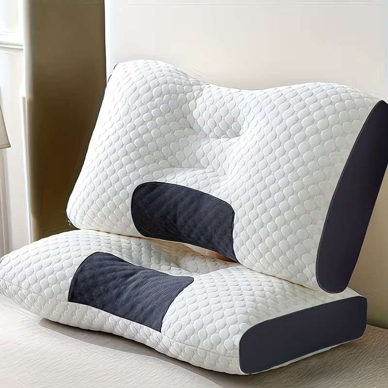 Purchase One And Receive Another at No Cost, Two Soft Woven Neck Massage Pillows